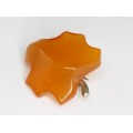 veche brosa " amber bakelite" . Rusia. anii'50